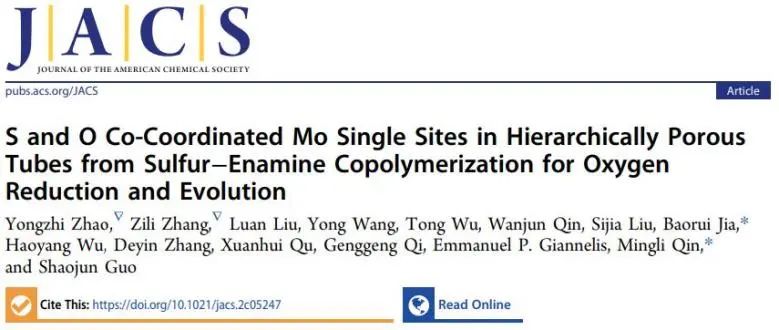 催化頂刊集錦：Nat. Commun.、JACS、AFM、ACS Catal.、ACS Nano、Small等
