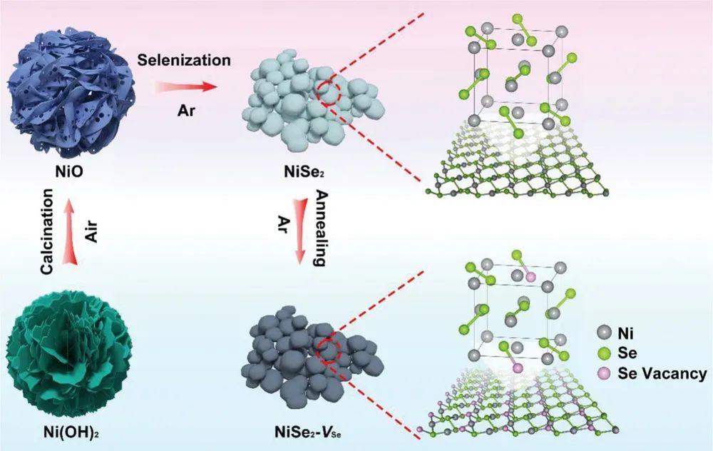 ?蘇大/柏林工大Adv. Sci.：NiSe2-Vse高效的電催化氧氣轉(zhuǎn)化為過(guò)氧化氫