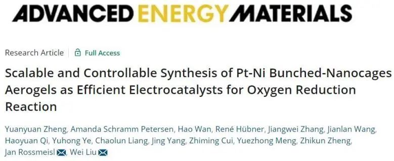 催化頂刊集錦：Nature子刊、AM、AEM、Nano Energy、Nano Letters、Small等
