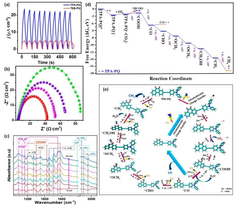JACS：非金屬催化劑用于高效、高選擇性CO2光還原為CH4