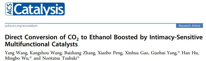 催化頂刊集錦：ACS Catalysis、Small、Nano Energy、NML、Appl. Catal. B.等成果