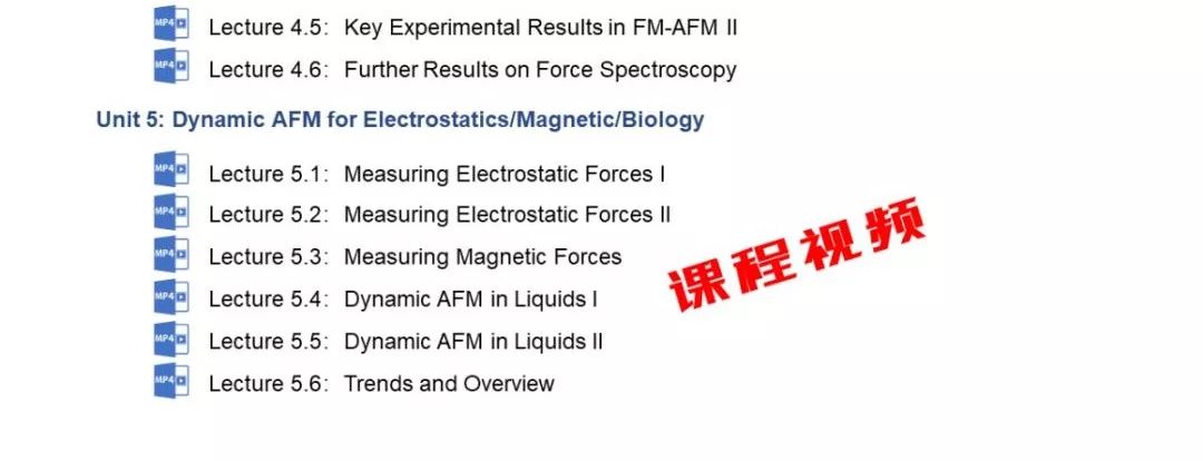 【免費(fèi)】想系統(tǒng)學(xué)習(xí)原子力顯微鏡？有這套課程就夠了