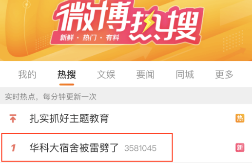 985高校宿舍被雷劈了？學(xué)校做法讓網(wǎng)友直呼：你是懂公關(guān)的！