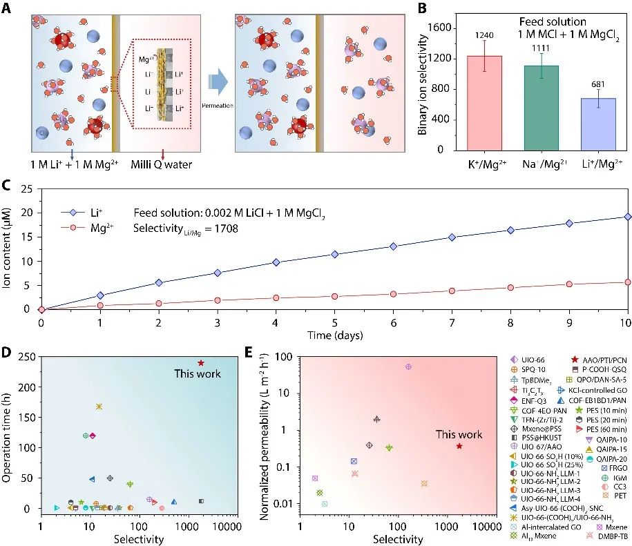 中科院青島能源所劉健&高軍團(tuán)隊Science Advances：“同源焊接”結(jié)晶/無定形氮化碳復(fù)合膜鹽湖提鋰：又準(zhǔn)又穩(wěn)