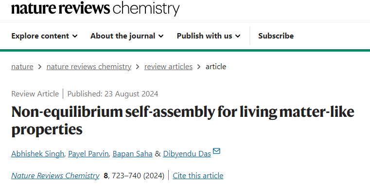 自組裝！這個(gè)團(tuán)隊(duì)，連發(fā)Nature綜述、JACS，最新成果又登Nature子刊！