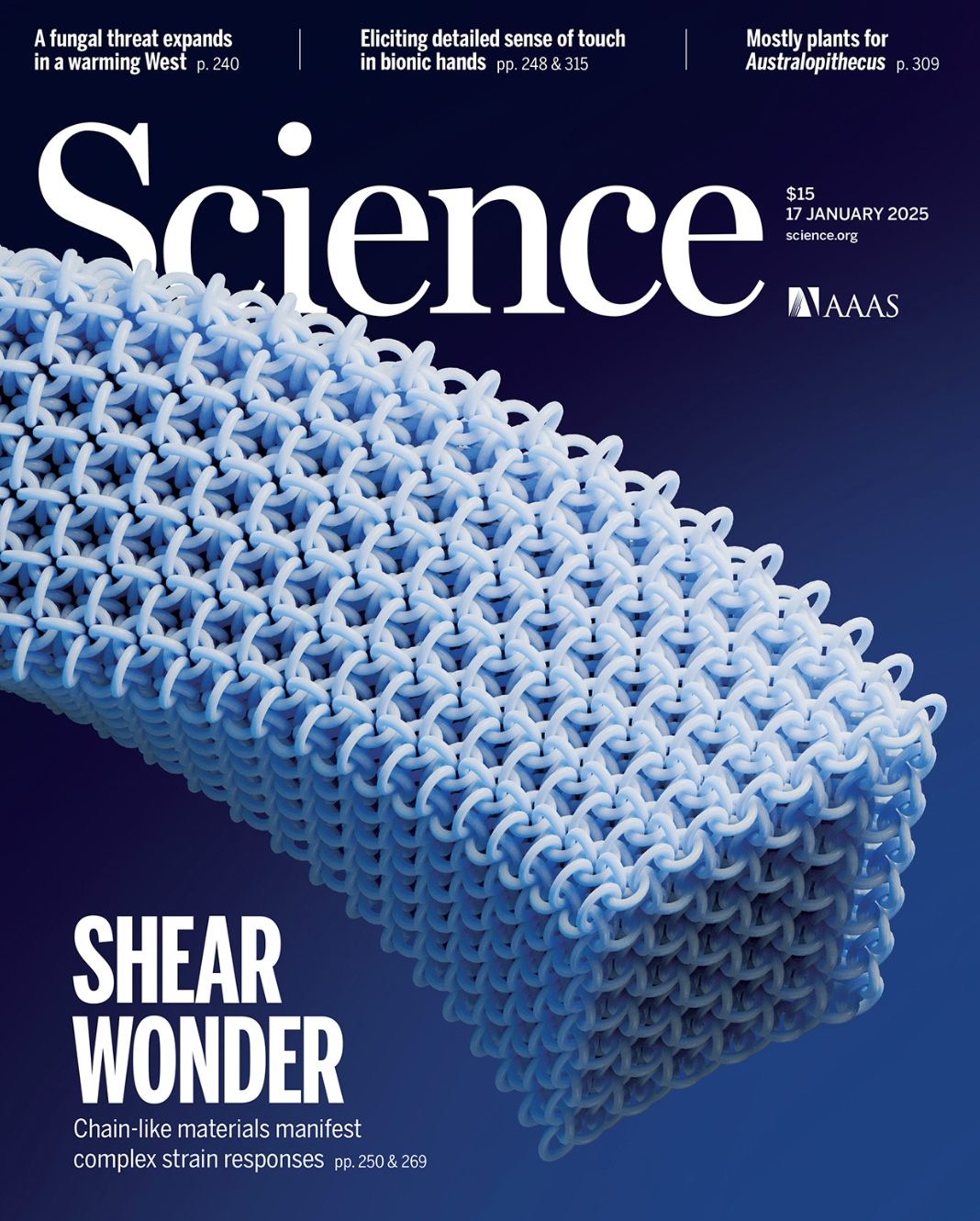 他，南開校友，一作+通訊，登頂今日Science封面！